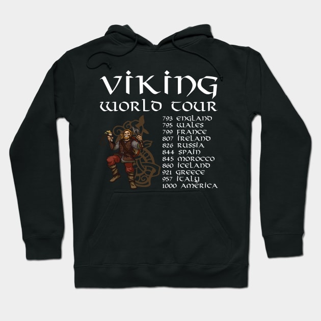 Viking World Tour Hoodie by Styr Designs